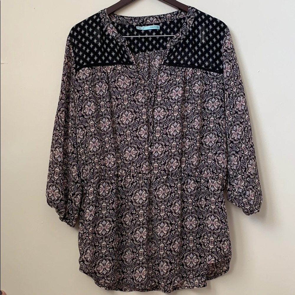 Maurices Sheer Blouse
